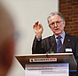 Johannes Hengstenberg auf der Fachkonferenz "Wirksam sanieren für den Klimaschutz"