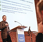 Markus Duscha auf der Fachkonferenz "Wirksam sanieren für den Klimaschutz"